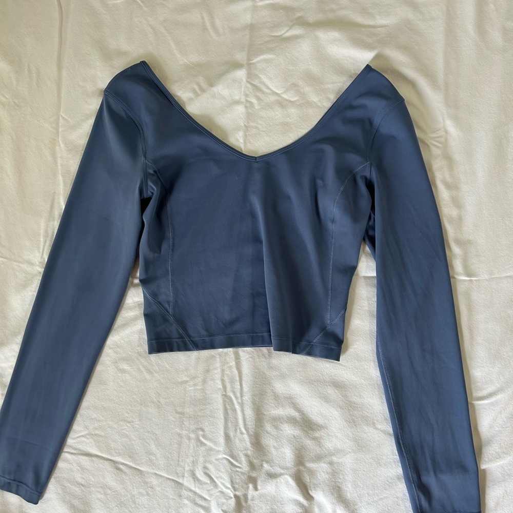 Lululemon Align Long Sleeve in Water Drop